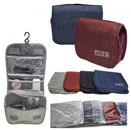 여행용패브릭 세면파우치 세면파우치, 화장품파우치, 다용도가방 #3