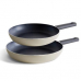 작은이미지: 쿠비녹스 베이직 인덕션 프라이팬 2종세트 26, 28cm #2