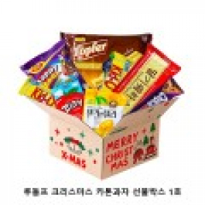 위크앤드 루돌프 크리스마스 카톤과자 선물박스 1호 간식세트