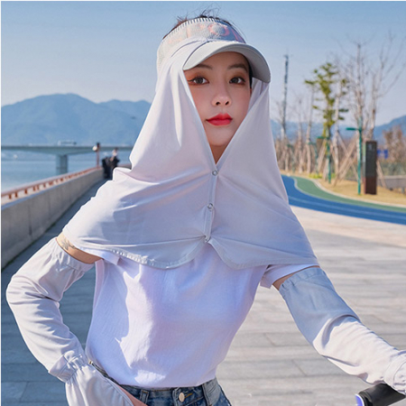 햇빛가리개 모자 롱 선가드 #5