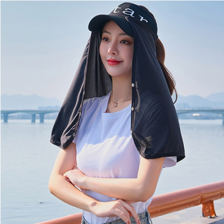 햇빛가리개 모자 롱 선가드 #4