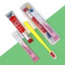 부케가르니 미세모칫솔 + 크리오 쿨맥스 치약 + 2080 퓨어 가글 민트 + 투명케이스