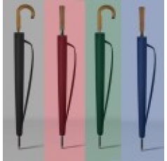 비지니스 우드그립 자동 장우산 65