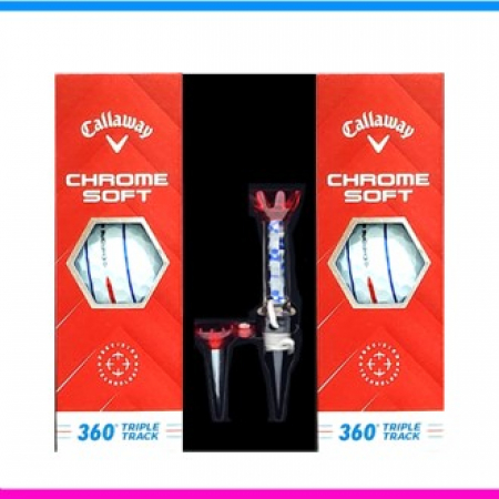 캘러웨이 크롬소프트 360 트리플트랙 6구 자석티세트 3pc 캘러웨이 크롬소프트 트리플트랙 6구 자석티 세트 캘러웨이 골프공 6구세트 #2