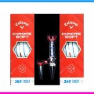 캘러웨이 크롬소프트 360 트리플트랙 6구 자석티세트 3pc 캘러웨이 크롬소프트 트리플트랙 6구 자석티 세트 캘러웨이 골프공 6구세트