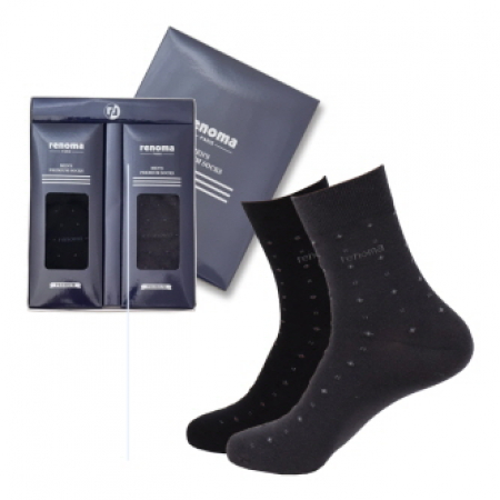 레노마 남성 도트 2족 양말 선물세트 #3
