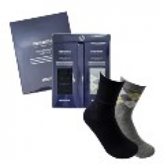 레노마 남여 커플양말 2족 선물세트