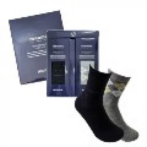 레노마 남여 커플양말 2족 선물세트