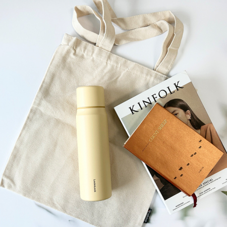 레스쁘리 고급 세트 MMM, 솔리드 에코백+보온병, 락앤락 마망컵 505ml #4