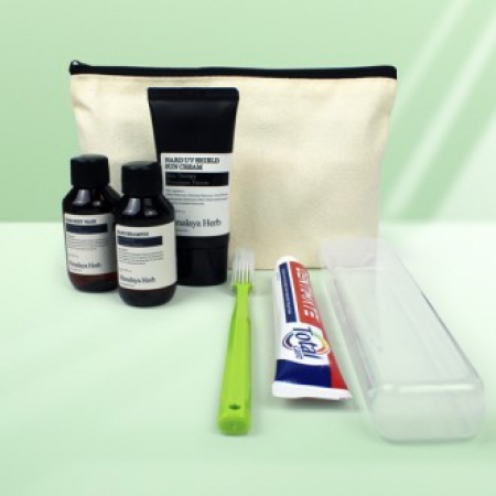 나드 선크림+샴푸+바디워시+크리오 덴티메이트 치약+크리오 미세모칫솔+휴대용케이스+에코파우치 #2