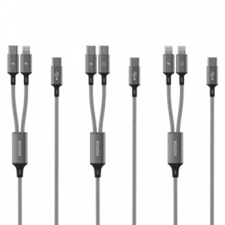 요이치 마운틴 로그C 2in1 고속 멀티 케이블 70cm 8C CC 88 #2