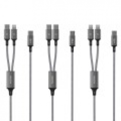 요이치 마운틴 로그C 2in1 고속 멀티 케이블 70cm 8C CC 88