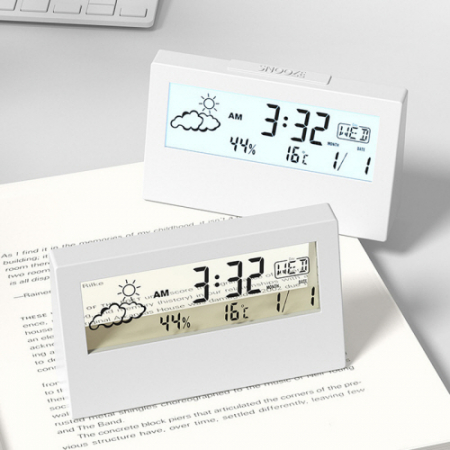 베이직 홈케어 시계겸용 온습도계 #3