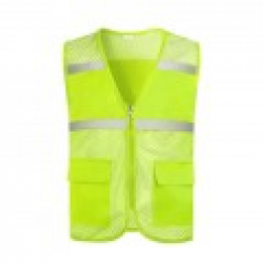 이중 반사 포인트 매쉬 조끼