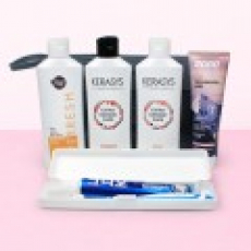 캐라시스 샴푸+린스+바디워시 여행용5종세트