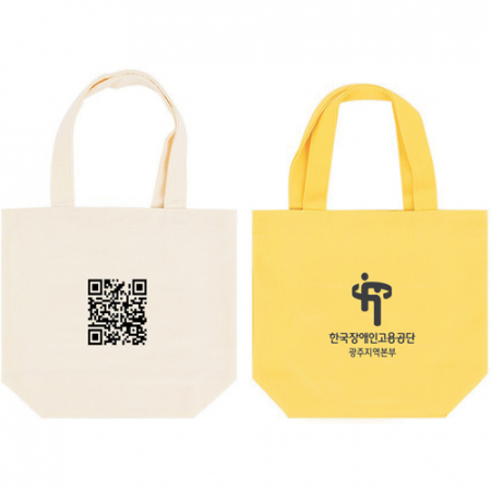 데일리 미니에코백 미니캔버스백 면가방 // 컬러인쇄 #3