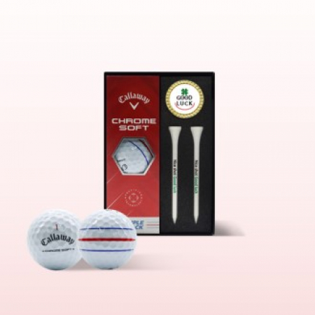 캘러웨이 크롬스프트 TT 3구 나무티+볼마커 골프선물세트 맞춤제작 #2