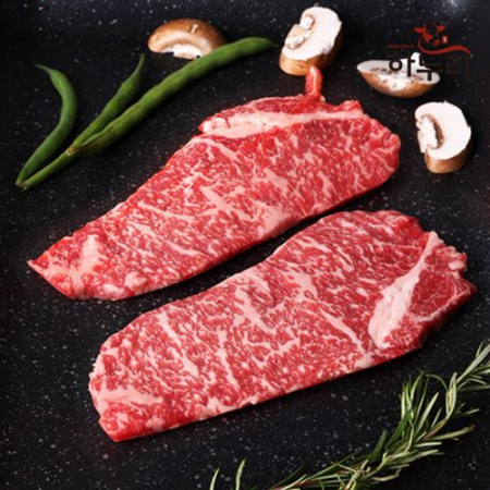 하누리 1++한우투뿔 채끝 250g #5