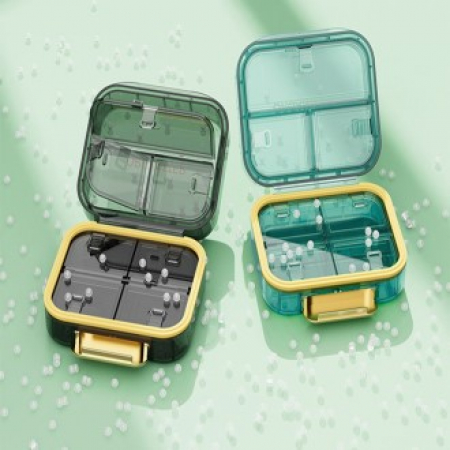 휴대용 불투명 알약케이스 보조제 가방 주머니 보관 #2