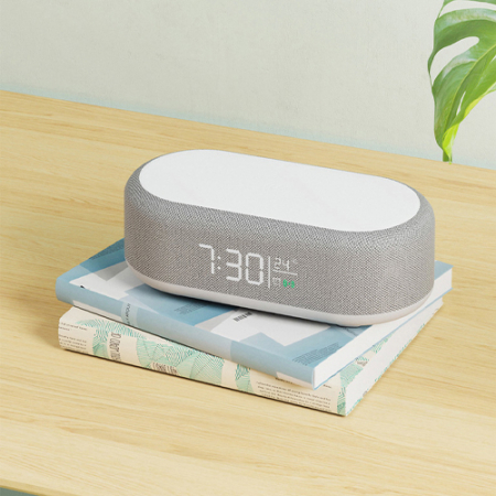 루티네 4in1 고속 무선충전 무드등 탁상시계 #5