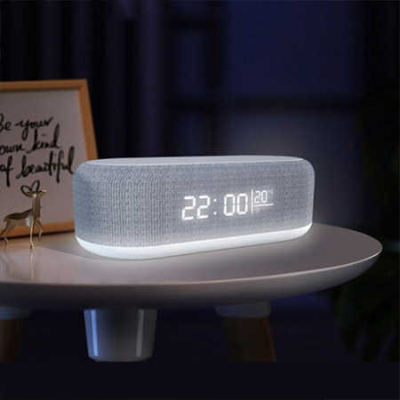 루티네 4in1 고속 무선충전 무드등 탁상시계 #4