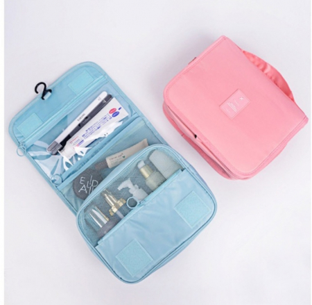 트래블 여행용파우치, 세면 파우치+ 치약 치솔 선물 사은품, 워시백 화장품 파우치 세면백 멀티 파우치 캐리어 파우치 판촉물 답례품 기프트 기념품 제작 #4