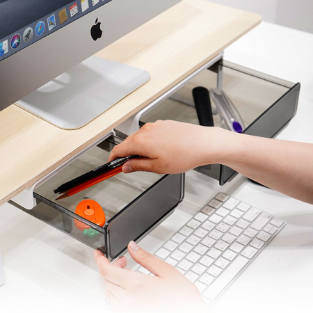 플레이기어 다용도 서랍 수납함 책상 옷장 부착식 보조서랍 소형 #7