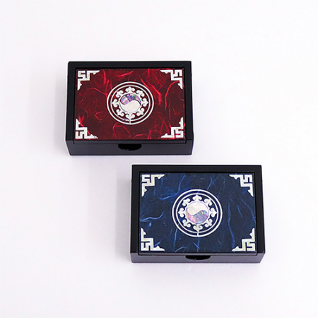 아름누리 태극무늬 미니자개명함함 #3