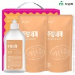 무궁화 3종2호(주방세제+주방세제 리필2개)