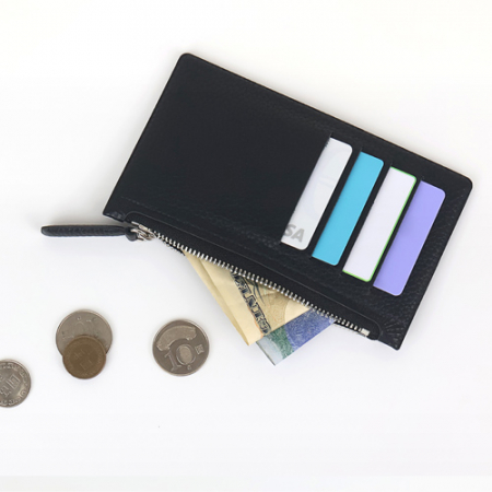 지퍼 카드 지갑 고급가죽 // 국내생산 #3