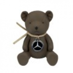 가죽곰 브라운 차량용 석고 방향제