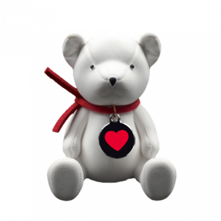 가죽곰 화이트 차량용 석고 방향제 #3