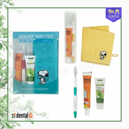 덴탈송월핸드타올2호 카밀핸드크림 LG칫솔치약세트 #3