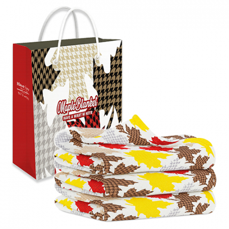 메이플 극세사담요 특세사담요 특대형 150cm x 200cm + 쇼핑백 #2