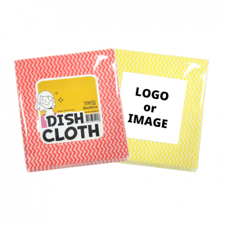 쉽게 빨아서 사용하는 주방 위생 행주 3매입 #2