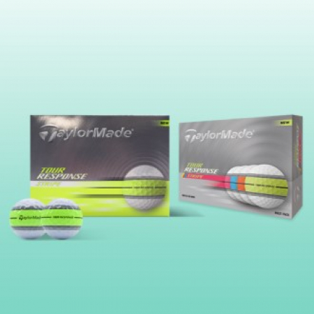 25 뉴 테일러메이드 투어 리스폰스 스트라이프 12구 골프공 // 로고인쇄 #2