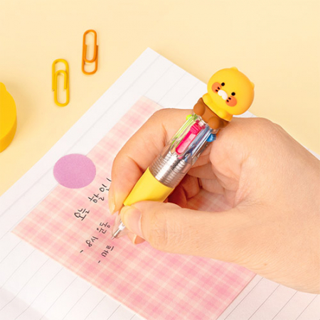 캐릭터 4색 귀여운 볼펜 #4