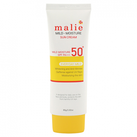 마리에 마일드 모이스처 썬크림 80ml SPF50+ PA+++ #3