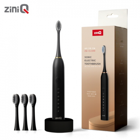 지니큐 ZQ-CL500 휴대용 무선 음파전동칫솔 충전받침대 IPX7방수 #3