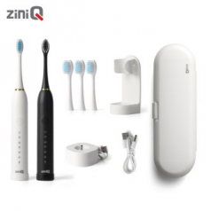 지니큐 ZQ-CL500 휴대용 무선 음파전동칫솔 충전받침대 IPX7방수