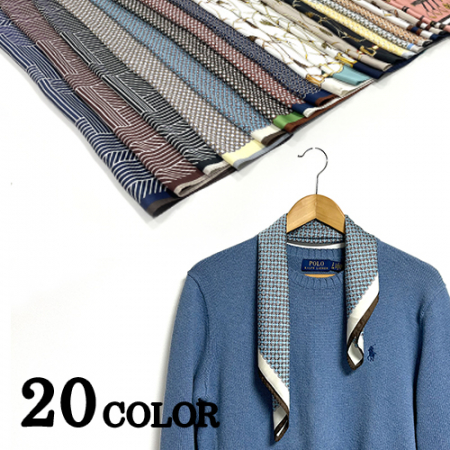 여자 여성 고급 쁘띠 스카프 선물 답례품 #2