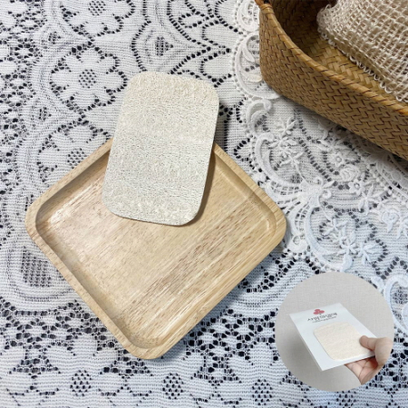 천연사각 친환경수세미 2개 세트 #2