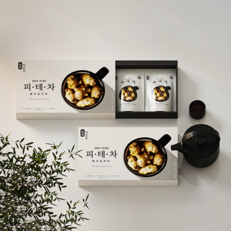 더은은 피테차 45g ×30p 2팩 선물세트 // 국내산 원료 돼지감자차 #3