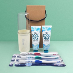 크리오 치약 칫솔 양치컵 세트