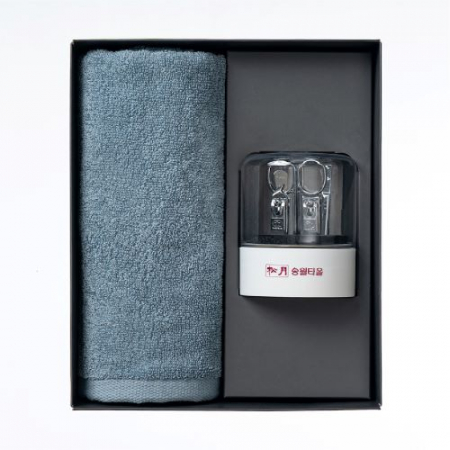 송월 프리미엄선물세트 송월 라이트무지40P+쓰리세븐 KR-050C 손톱깍이 #4