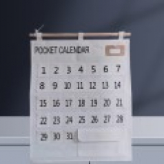 생활비달력 용돈달력  포켓 캘린더저축달력 약달력