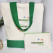 그린 배색에코백 숄더백 파우치 제작 소량 단체 기념품