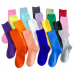작은이미지: 컬러풀 크레용 여성 골지양말 K75, 무지양말 #3