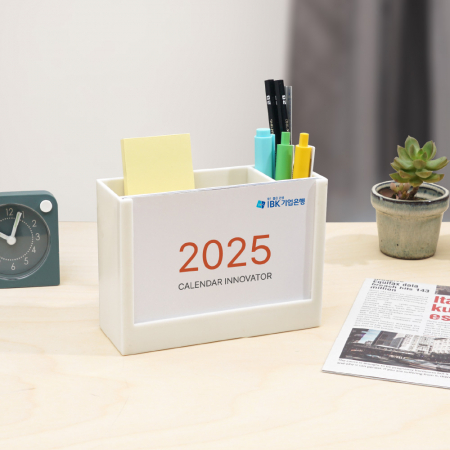 카렌더 펜꽂이 메모함 #3