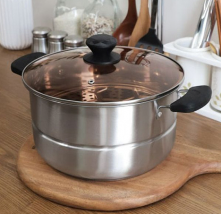 퀸센스 데이세븐 IH 찜겸용 곰솥냄비 26cm #3